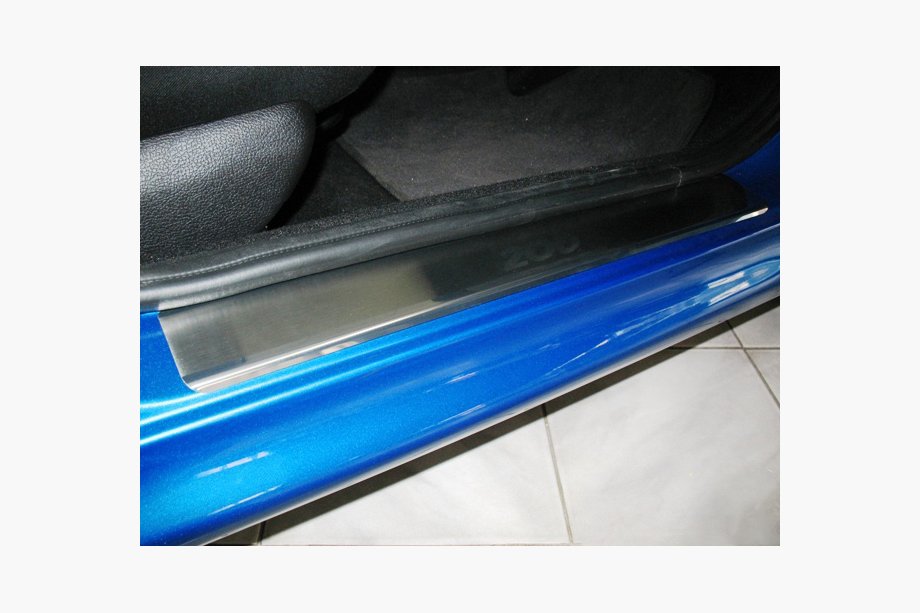 Peugeot 206 1998–2024 Natanika Premium letve pragov (4 kosi, nerjavno jeklo) Image