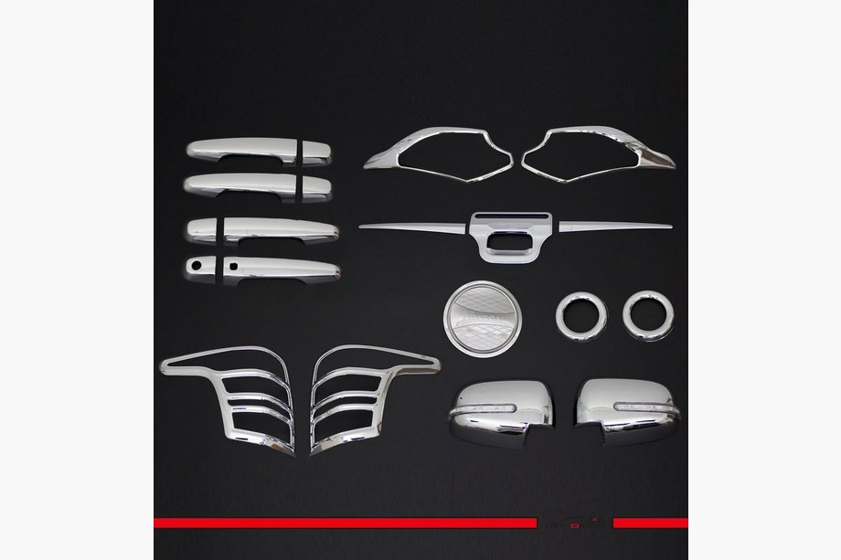 Fiat Fullback 2016– Komplet kromiranih ABS okrasnih oblog Image