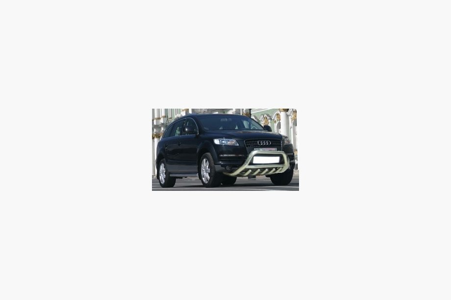 Audi Q7 2005–2015 Sprednji zaščitni lok (nerjaveče jeklo) Ø60 mm Image