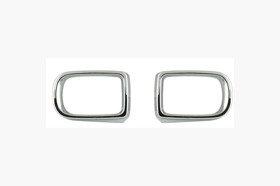 BMW serija 7 E38 1994–2001 Obrobe ogledal (2 kosa, plastika) Image
