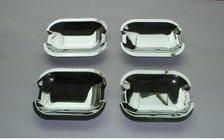 Mercedes ML W163 1997–2005 Nerjaveče obloge pod kljuke (4 kosi) fotografija 1