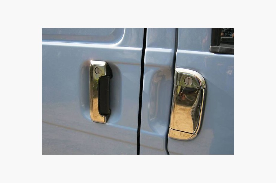 Volkswagen T4 Transporter 1990–2003 Pokrovi vratnih kljuk (7 kosov, jeklo) OmsaLine - italijansko nerjavno jeklo Fotografija 2