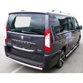 Zadnji zaščitni lok AK002 (nerjavno jeklo) Peugeot Expert 2007–2016 fotografija 1