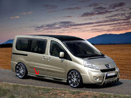 Citroen Jumpy 2007–2017 Stranske cevi (2 kos, nerjaveče jeklo) fotografija 8