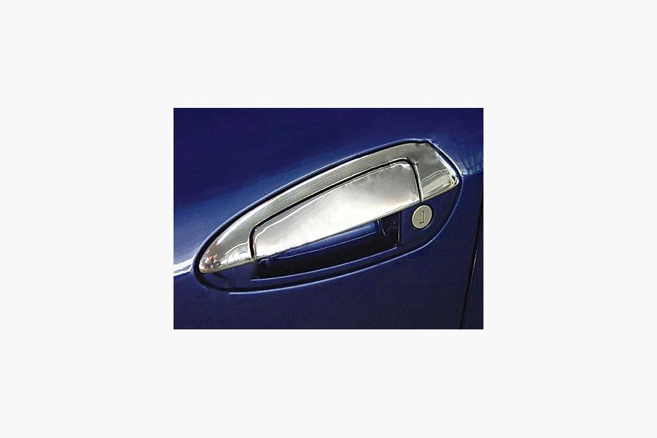 Fiat Grande Punto/Punto EVO 2006–2018 Kromirane obloge kljuk vrat z zgornjim delom (2-vratna, nerjaveče jeklo) Image