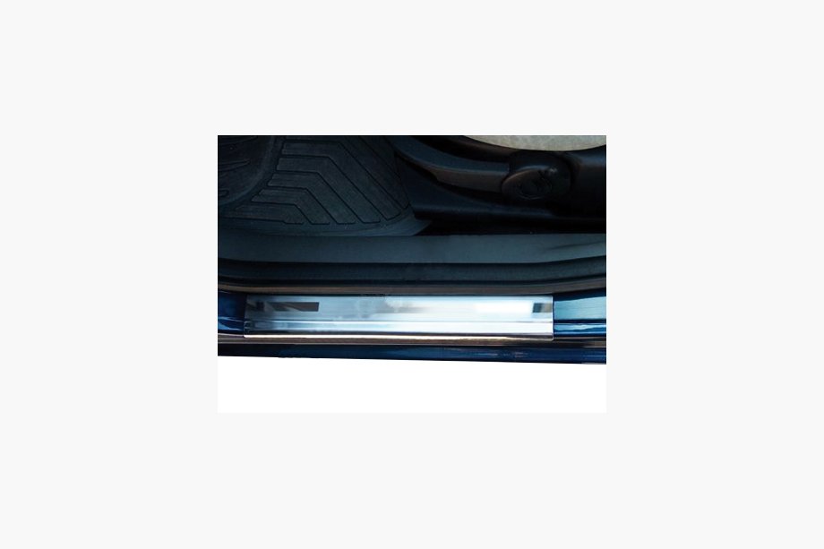 Ford Fiesta 2002–2008 Obloge pragov vrat (nerjavno jeklo), 2 kosa Image