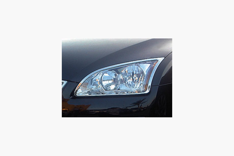 Ford Focus II 2005–2008 Kromirani okrasni pokrovi žarometov (2 kosa, ABS) Image
