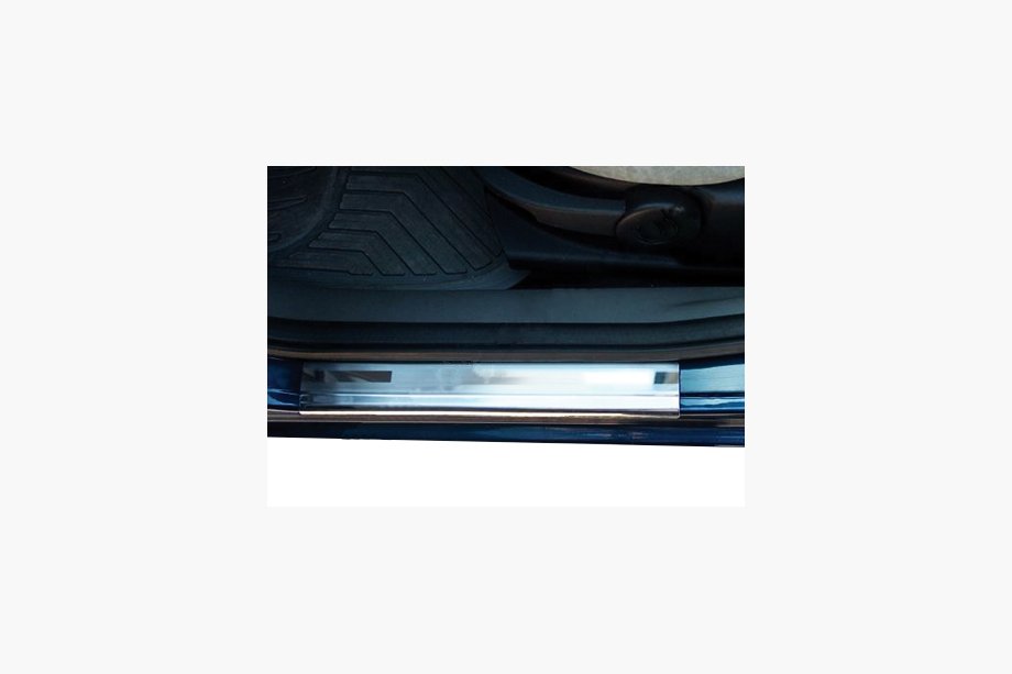 Ford Fusion 2002–2012 Obloge pragov vrat (nerjavno jeklo), 2 kosa Fotografija 1