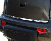 Kia Soul I 2008–2013 Zaščitna letev roba prtljažnika (nerjaveče jeklo) OmsaLine - italijansko nerjavno jeklo fotografija 5