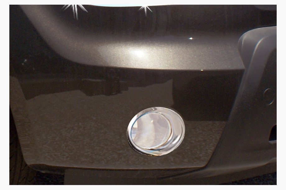 Kia Soul I 2008–2013 Okvirčki za meglenke iz nerjavečega jekla (2 kosa) Image