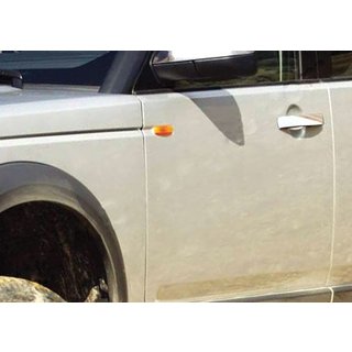 Kromirane obloge kljuk vrat (4 kosi, nerjavno jeklo) Land Rover Discovery II 1998–2004