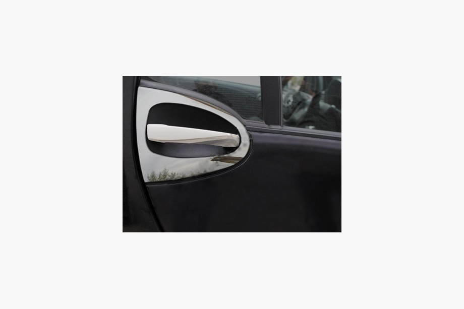 Smart 2007–2014 Kromirani pokrovi vratnih kljuk (2 kosa, nerjavno jeklo) Image