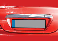 Mitsubishi Lancer 9 2004–2008 Okrasna letev nad registrsko tablico (inox) fotografija 1