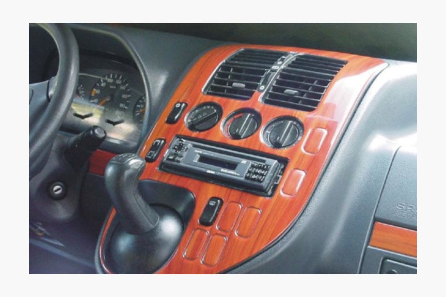 Mercedes Vito W638 1996–2003 Obloge armaturne plošče VIP (1996-1999) Temni lesni furnir Image