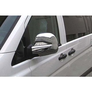 Kromirani pokrovi ogledal VITO 2004-2010 (2 kos) Mercedes Viano 2004–2014 fotografija 3
