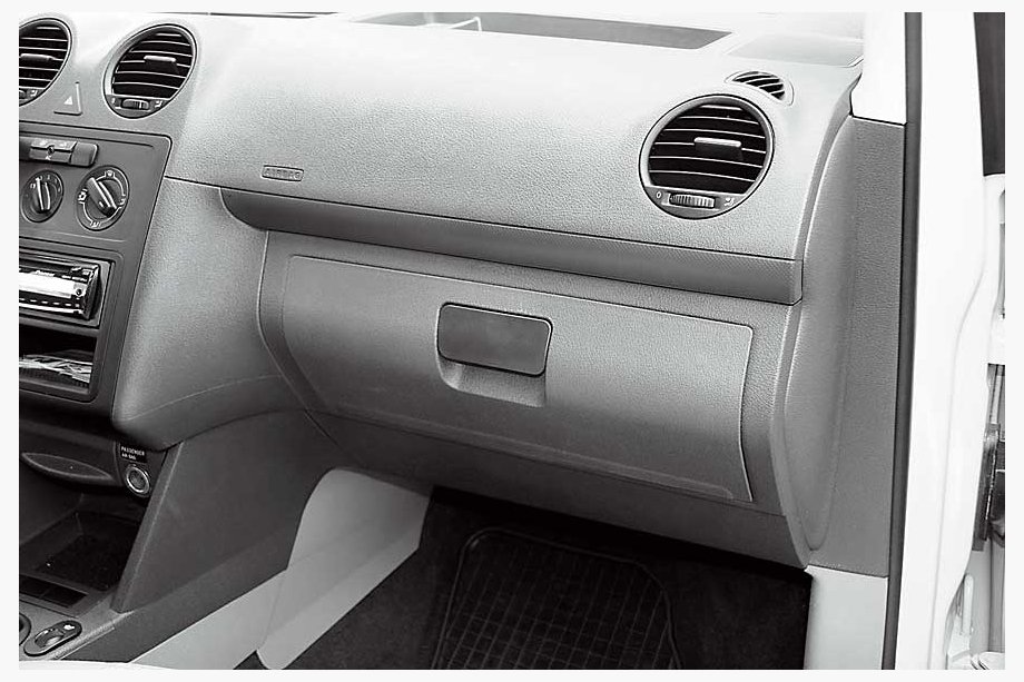 Volkswagen Caddy 2004–2010 Predal za rokavice Fotografija 5