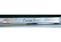 Opel Astra G Classic 1998–2012 (Omsa) Nerjaveče obloge pragov vrat, 2 kosa fotografija 1