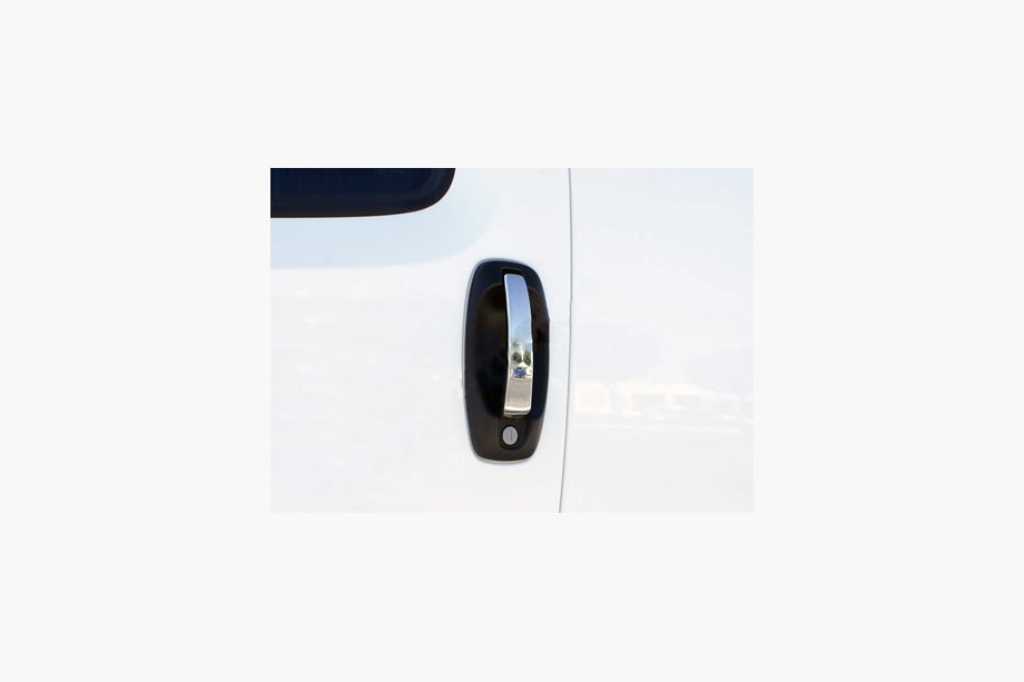 Peugeot Bipper 2008–2017 Pokrovi kljuk vrat (nerjaveče jeklo) za 5 vrat Fotografija 1