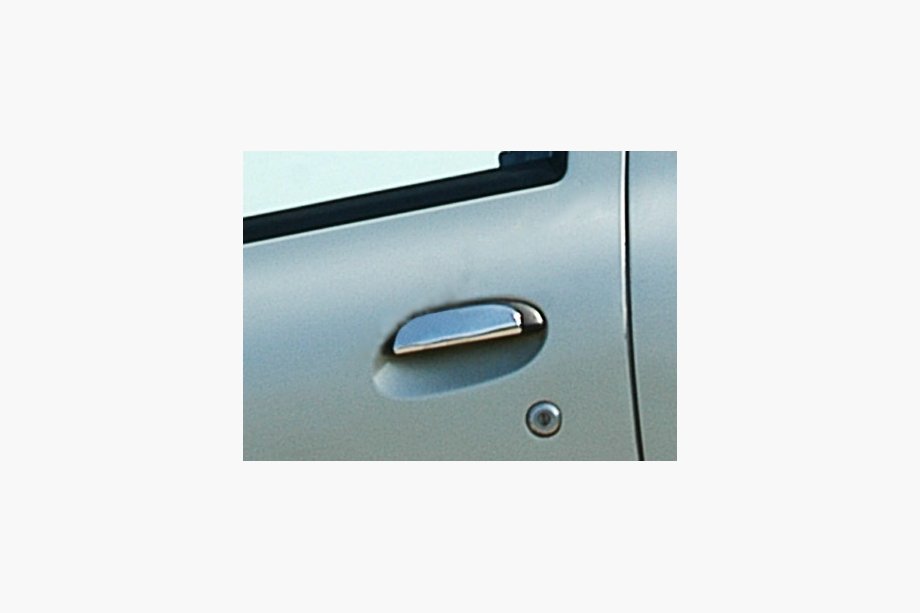 Renault Scenic 1998–2003 Kromirane obloge kljuk vrat (4 kosi, nerjavno jeklo) OmsaLine - italijansko nerjavno jeklo Image