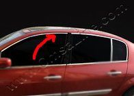 Renault Megane III 2009–2016 Zgornje okenske letve (HB, 6 kos, nerjaveče jeklo) fotografija 2