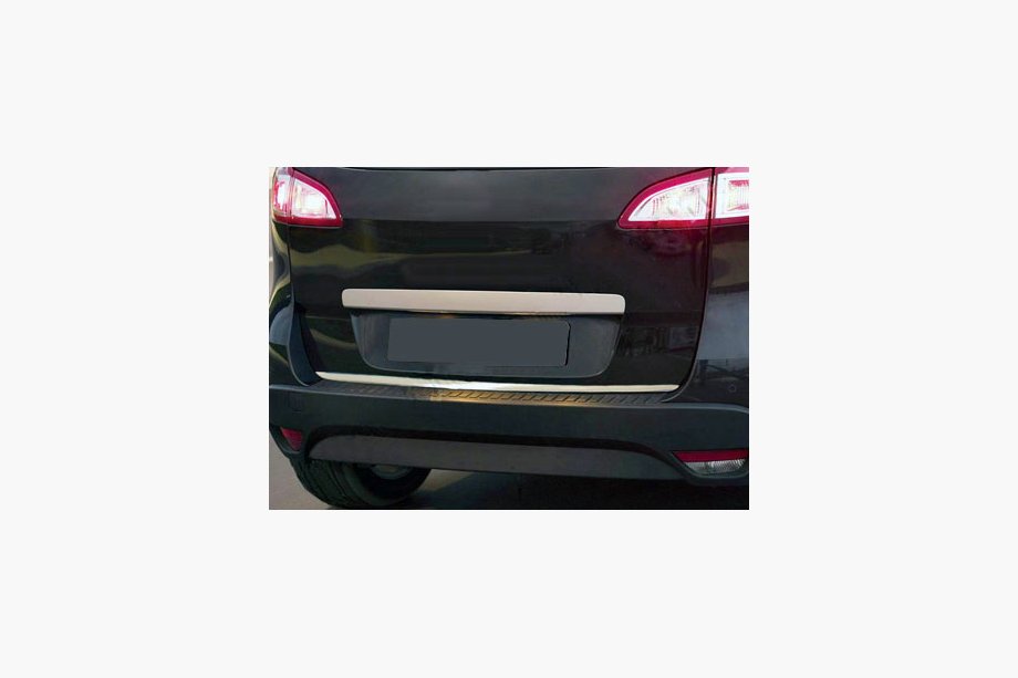 Renault Scenic/Grand 2003–2009 Zaščitna letev roba prtljažnika (nerjaveče jeklo) Fotografija 1