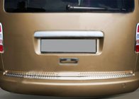 Volkswagen Caddy 2010–2015 Ravna obloga zadnjega odbijača (Omsa, nerjaveče jeklo) Mat fotografija 2