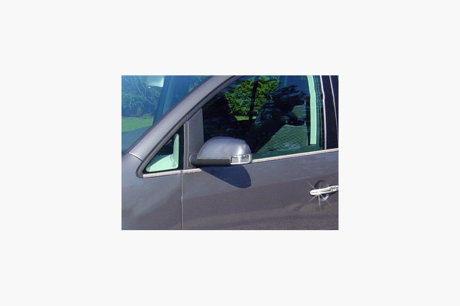 Volkswagen Touran 2003–2010 Zunanje okenske obrobe (8 kos, nerjavno jeklo) Fotografija 3