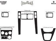 Hyundai Tucson JM 2004– Obloge armaturne plošče (v ponudbi) fotografija 5