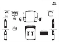 Toyota Land Cruiser 100 1998–2007 Obloge armaturne plošče Les fotografija 3