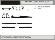 Renault Laguna 2007–2015 Obloge armaturne plošče (Hartman, Poljska) Oreh fotografija 1