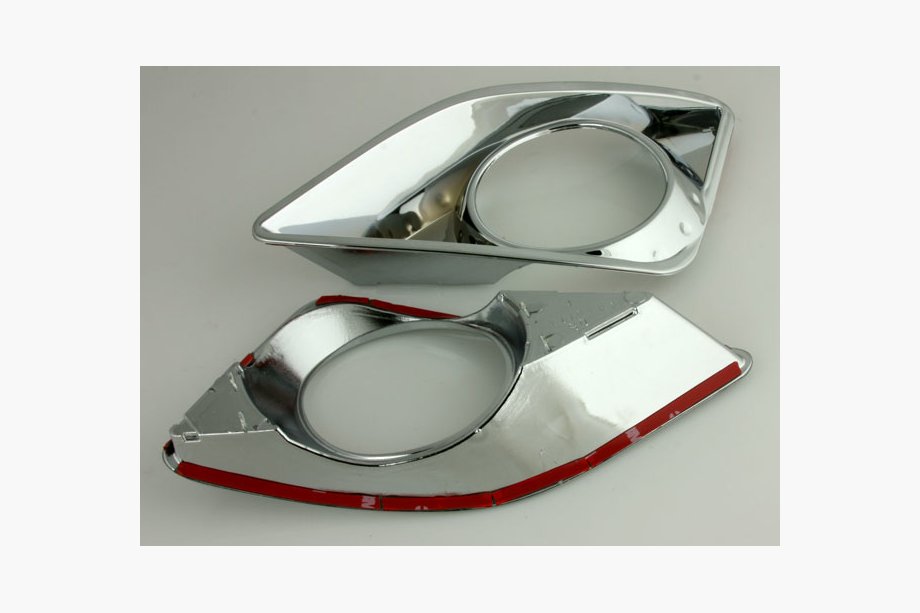 Toyota Corolla 2007–2013 Kromirane okrasne obrobe meglenk (2 kosa, plastika) Fotografija 1