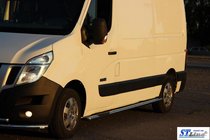 Opel Movano 2010–2021 Bočne cevi BB002 (2 kosa, inox) fotografija 6
