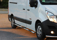 Renault Master 2011–2023 Bočne cevi BB002 (2 kosa, inox) fotografija 1