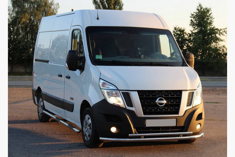 Renault Master 2011–2023 Sprednji zaščitni lok ST016 (nerjaveče jeklo) Image
