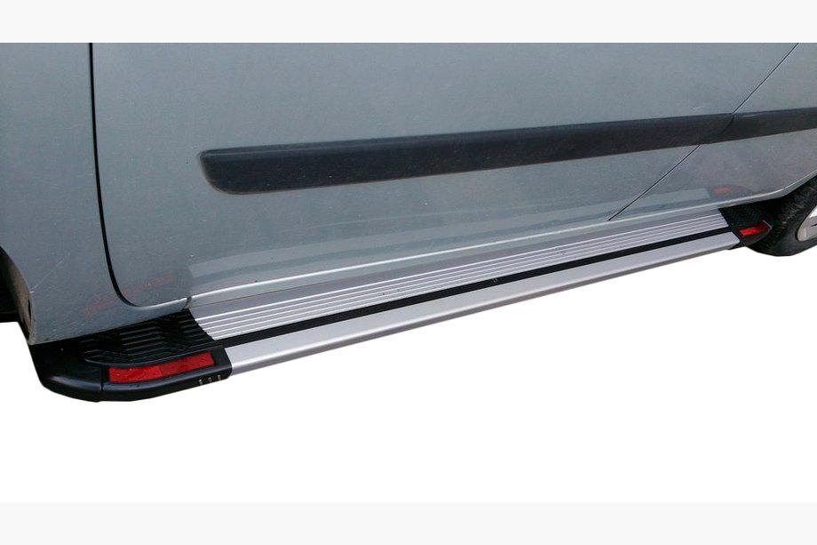 Renault Kangoo 2008–2020 Stranske stopnice Rainbow (2 kosa, aluminij) Image
