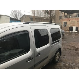 Kromirane strešne vzdolžne letve Renault Kangoo 2008–2020 fotografija 3