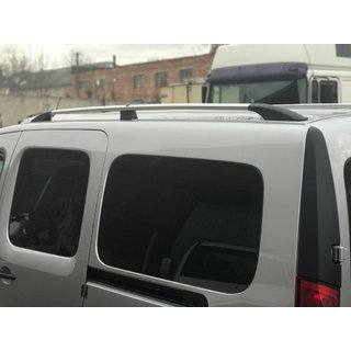 Kromirane strešne vzdolžne letve Renault Kangoo 2008–2020 fotografija 2