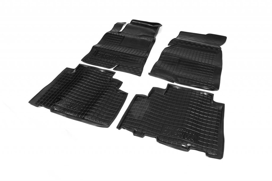 Chevrolet Captiva 2006–2019 Gumijaste preproge z visokim robom (Autogumm) Image