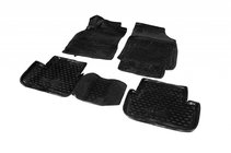 Renault Fluence 2009–2016 Gumijasti tepihi za kabino (4 kosi, Novline) fotografija 1