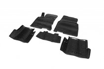 Nissan Qashqai 2010–2014 Gumijaste preproge z visokim robom (Autogumm) fotografija 1