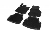 Skoda Octavia III A7 2013–2019 Gumijasti tepihi za kabino (4 kosi, Niken 3D) fotografija 1