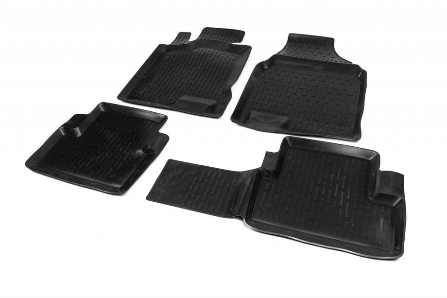 Nissan Qashqai 2010–2014 Gumijasti tepihi za kabino (4 kosi, Niken 3D) Image