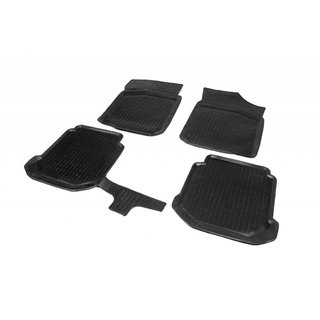 Gumijasti tepihi za kabino (4 kosi, Niken 3D) Skoda Octavia I Tour A4 1996–2010 fotografija 1