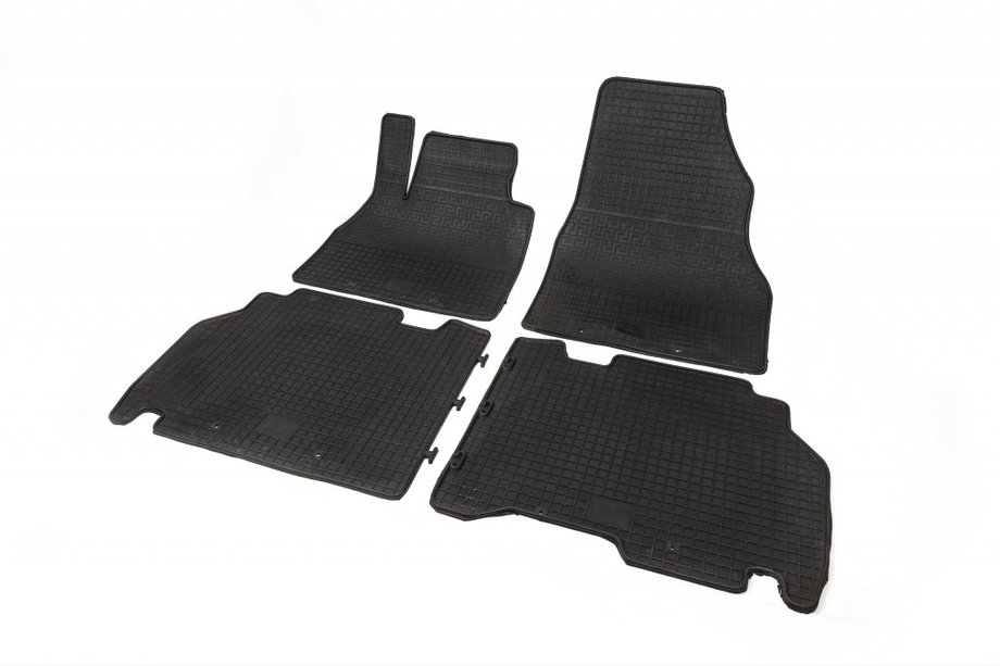 Mercedes Citan 2013–2021 Gumijasti avtomobilski tepihi za notranjost (4 kosi, Polytep) Image