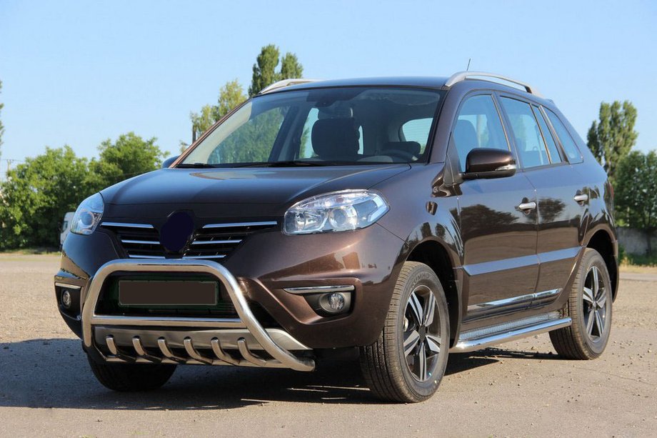 Renault Koleos 2008–2016 Prednji zaščitni lok WT003 (nerjavno jeklo) Fotografija 1