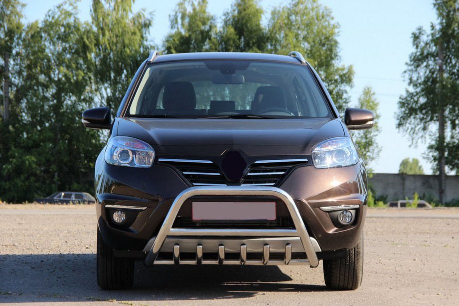 Renault Koleos 2008–2016 Prednji zaščitni lok WT003 (nerjavno jeklo) Fotografija 5