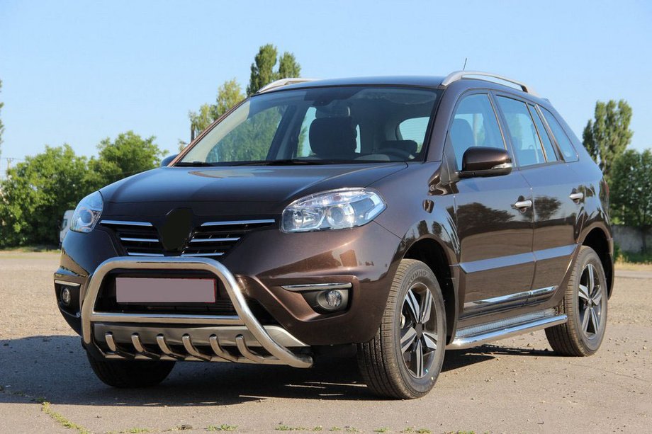 Renault Koleos 2008–2016 Prednji zaščitni lok WT003 (nerjavno jeklo) Fotografija 6
