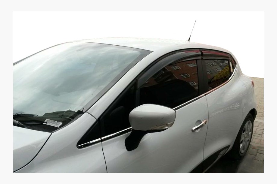 Renault Clio IV 2012–2019 Vetrni deflektorji za okna HB (4 kos, Sunplex Sport) Image