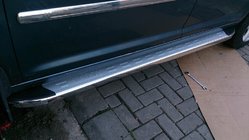 Volkswagen Caddy 2004–2010 Stranske stopnice Omsa MSline (2 kosa, aluminij) fotografija 3