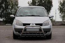 Renault Scenic/Grand 2003–2009 Sprednji zaščitni lok WT004 (inox) fotografija 1